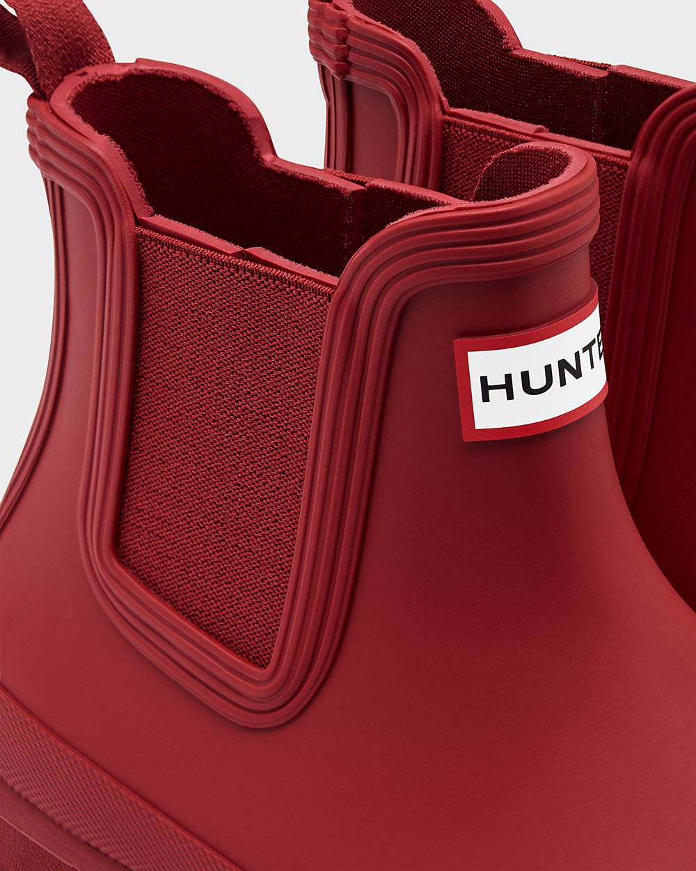 Women Hunter Original | Chelsea Boots Red | NZ-81926-NMDJ